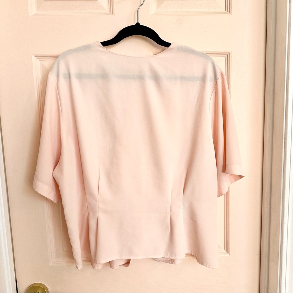 Pink Karen Scott button up - Picture 4 of 4